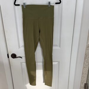 lululemon high rise Green Leggings